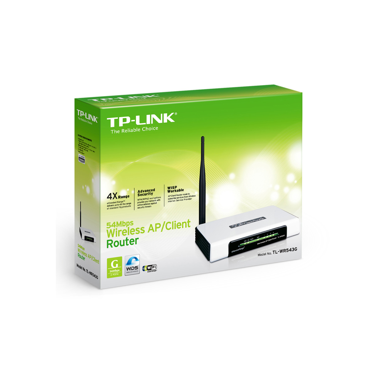روتر بی‌سیم تی پی-لینک مدل TL-WR543G V1-2